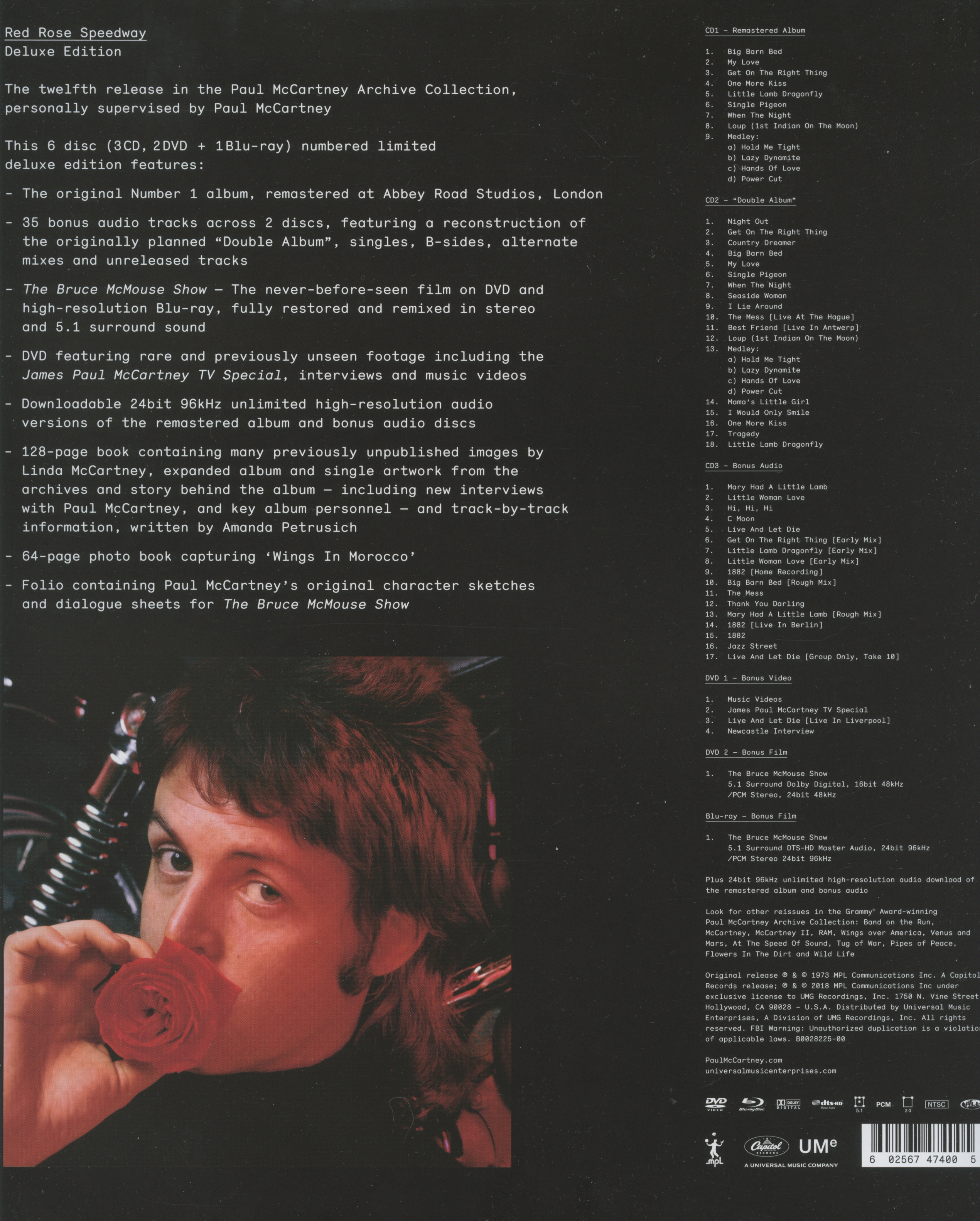 Paul McCartney & Wings – Red Rose Speedway Deluxe Edition – The